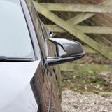 2 Series - F44/F45/F46: Carbon Fibre M Style Mirror Covers 2020+ - Carbon Accents