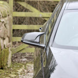 2 Series - F44/F45/F46: Carbon Fibre M Style Mirror Covers 2020+ - Carbon Accents