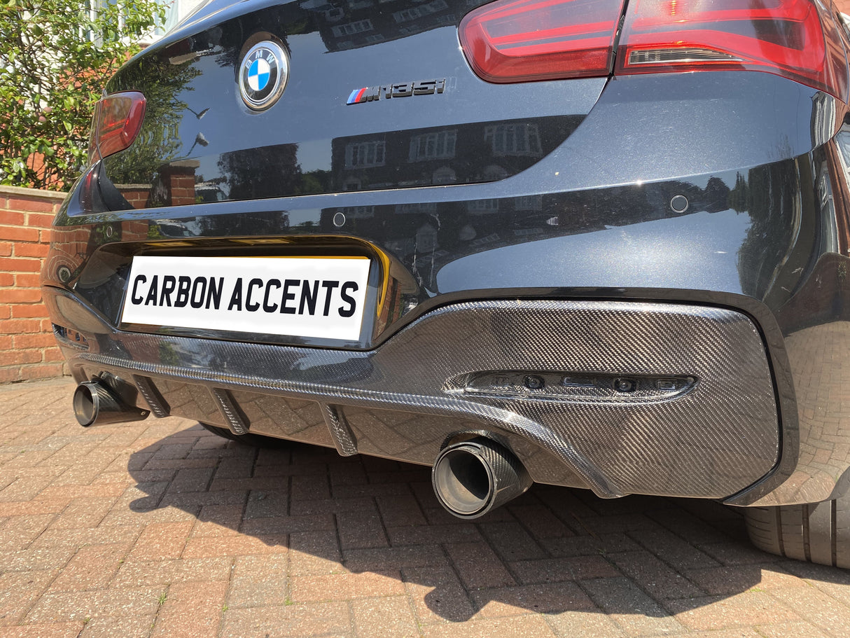 1 Series - F20/F21 M135i/M140i Facelift LCI: Carbon Fibre Diffuser 15-19
