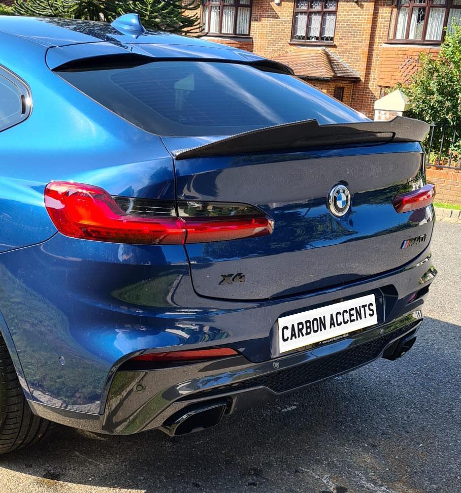 Heckspoiler passend für BMW X4 SUV P-Still ABS in Saphirschwarz